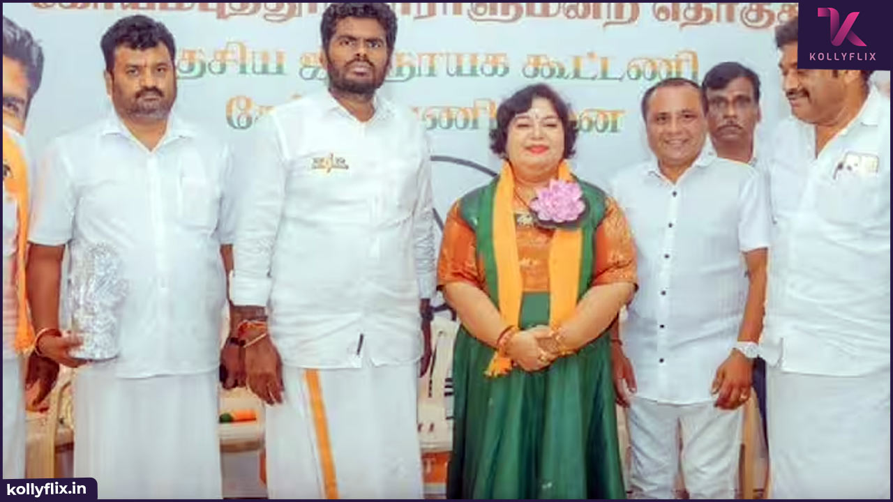 Tamil comedy actress joined BJP