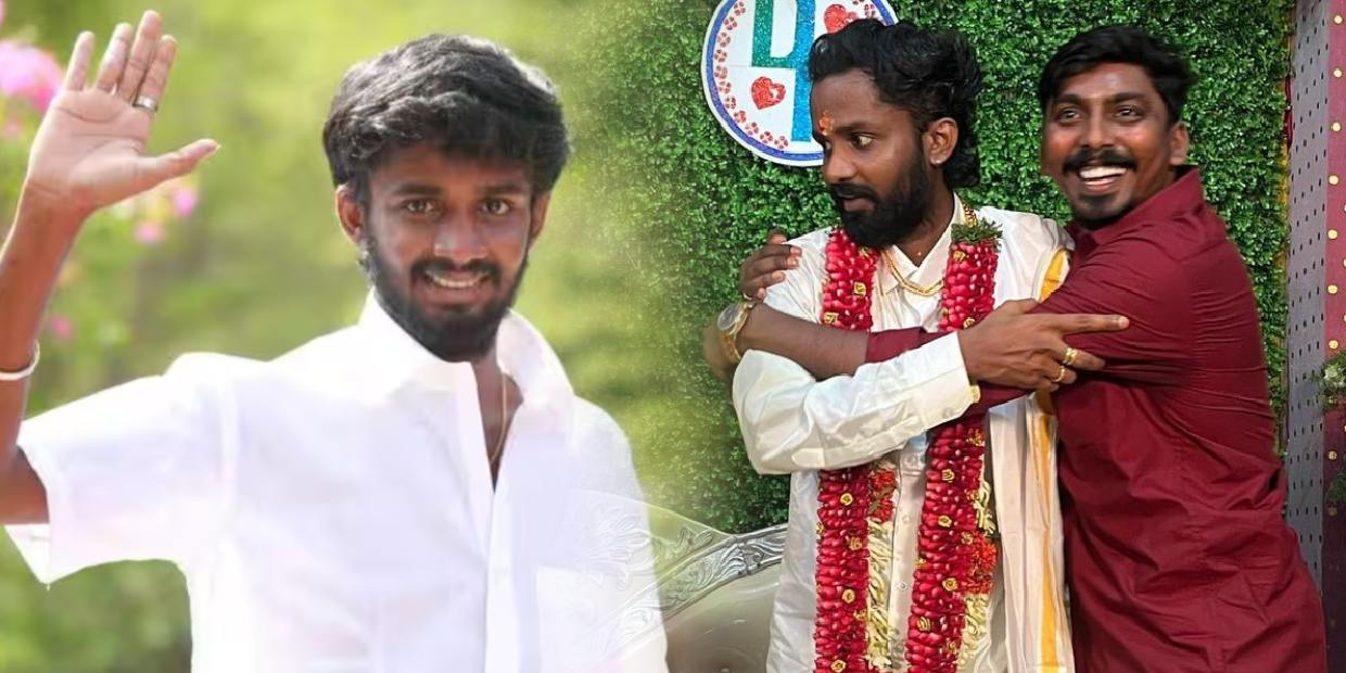 kpy dheena wife pragathi photo